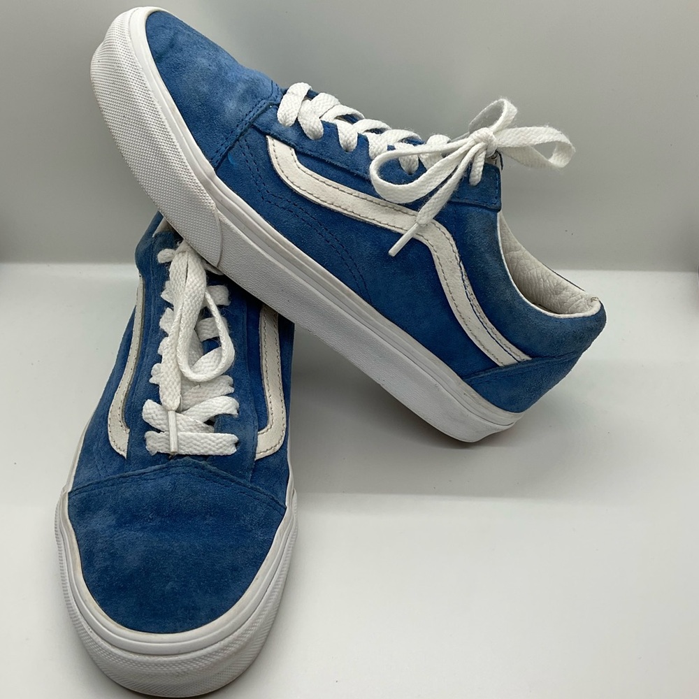 VANS OLD SKOOL Suede Classic Skateboard Sneakers Men’s 4.5 Womens 6 Scotchguard